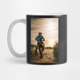 Enduro bike rider Mug